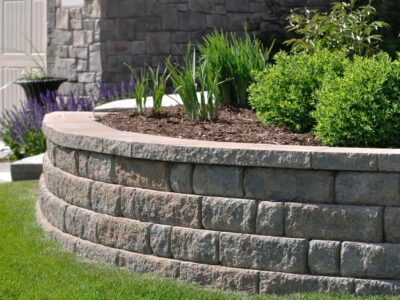 Garden retaining wall installers Luton